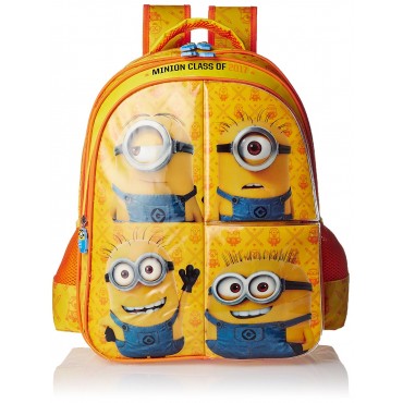 Minions Flaps School Bag 18 Inch